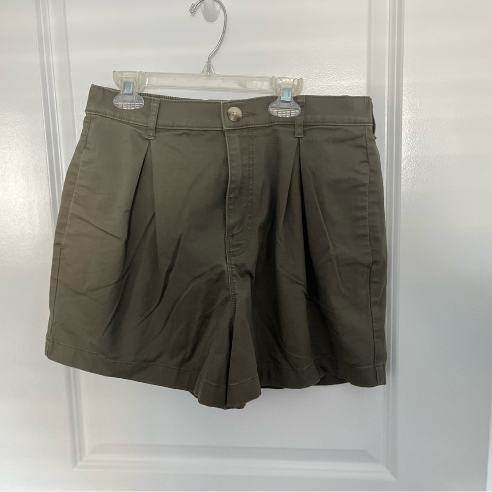 UpWest Khaki Women's Cargo Shorts
